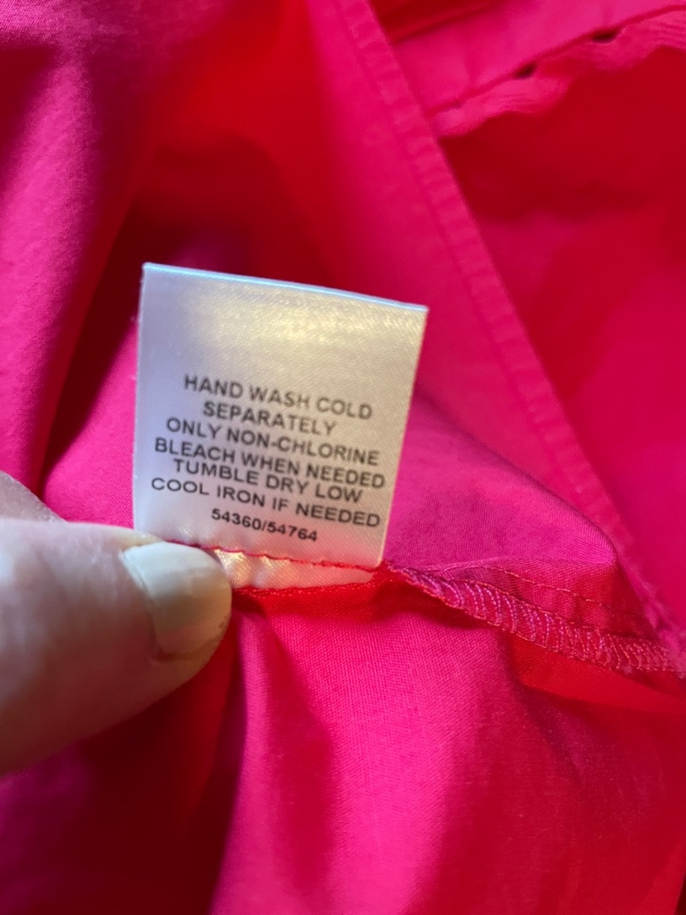 Sugarlips Vibrant Pink Eyelet-Trim Camden Poplin Midi Dress Size Medium - Picture 12 of 12